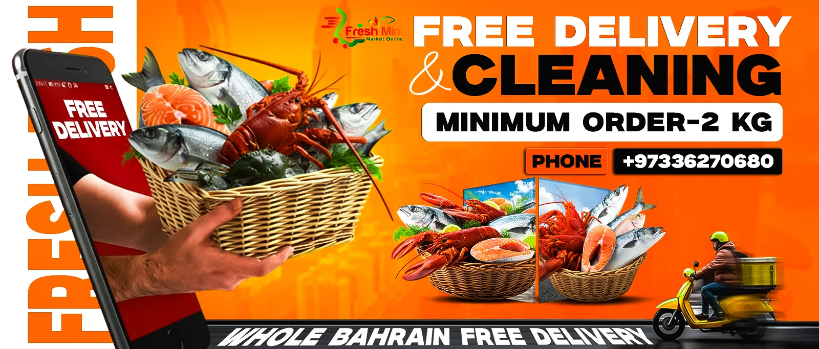 FREE DELIVERY BANNER DESIGN